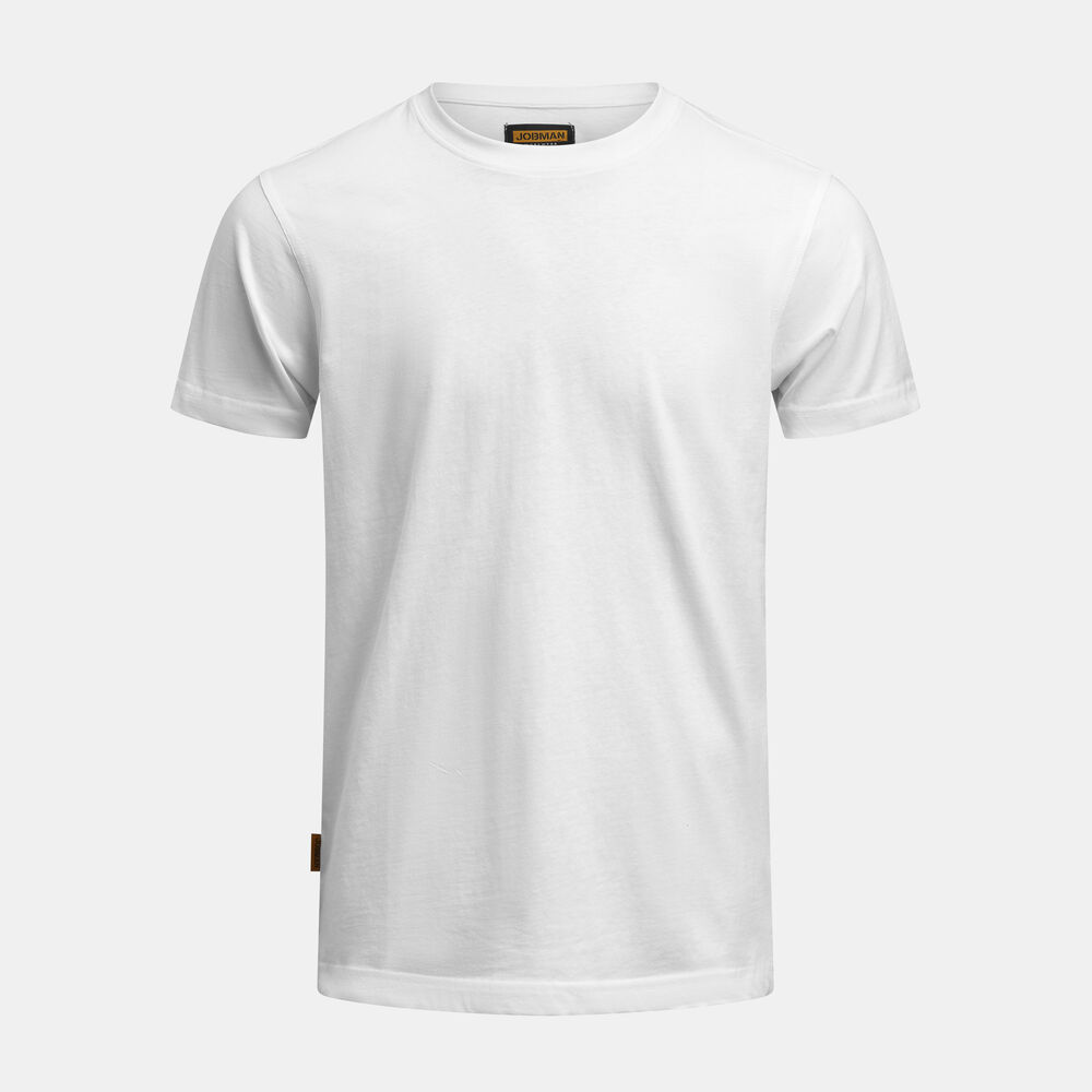 5264 T-shirt herr från Jobman i Vit