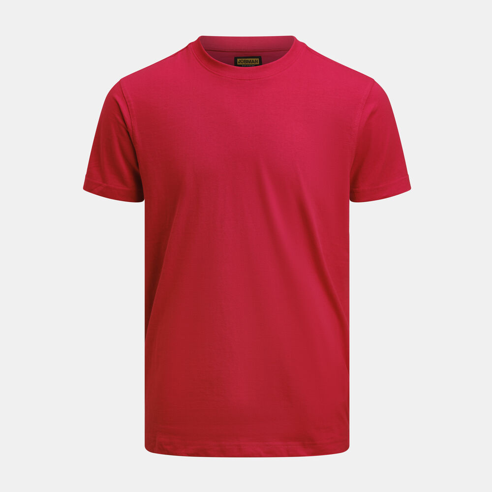 5264 T-shirt herr från Jobman i Röd