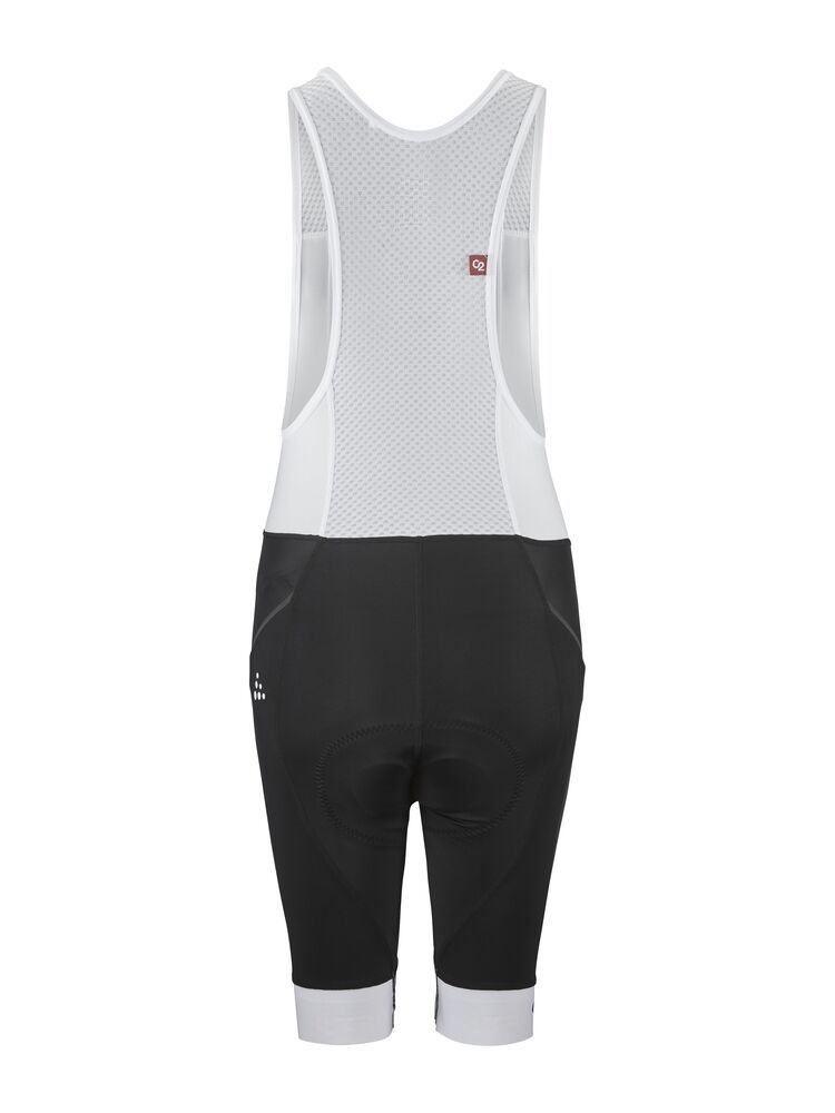 Craft ADV Incline Bib Shorts W - Black/White AW25 [999900] / XS