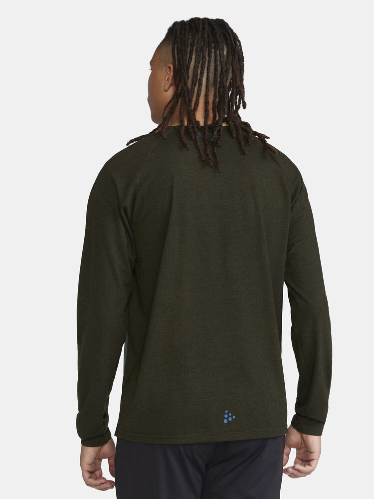 Craft ADV Trail Wool Wind LS Tee M - Juniper-Melange (retail) [680200] / XS