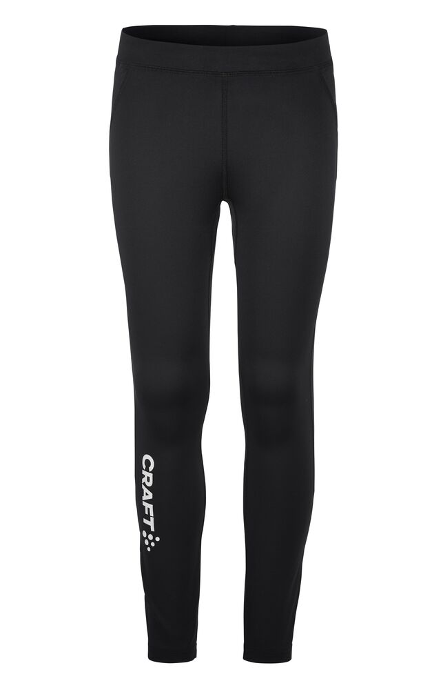 Craft Rush 2.0 Tights Jr - Black AW25 [999000] / 122/128