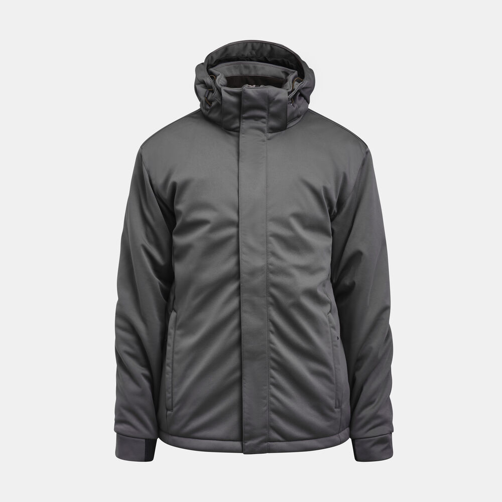 1040 Vinterjacka Softshell från Jobman i Grå