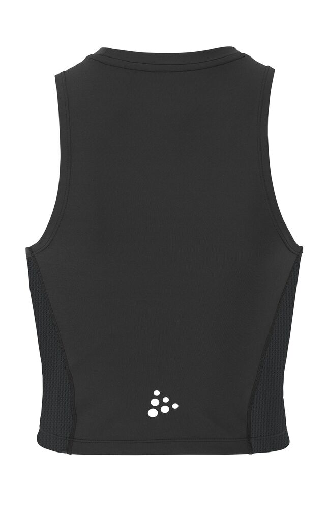 Craft Rush 2.0 Crop Singlet W - Black AW25 [999000] / XS