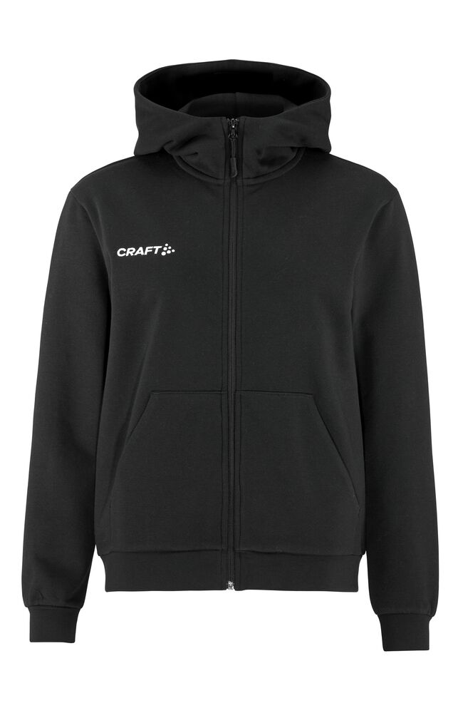 Craft Community 2.0 Logo Fz Hoodie W - Black AW25 [999000] / XS
