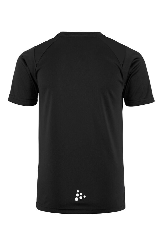 Craft Rush 2.0 Ss Tee Jr - Black AW25 [999000] / 122/128