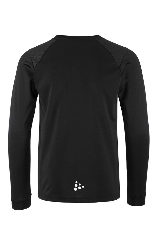 Craft Rush 2.0 Ls Tee Jr - Black AW25 [999000] / 122/128