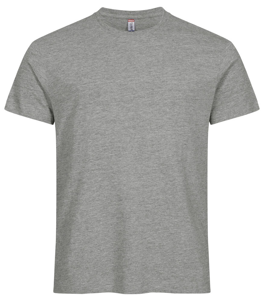Clique Premium Long-T - Grey Melange [95] / XS