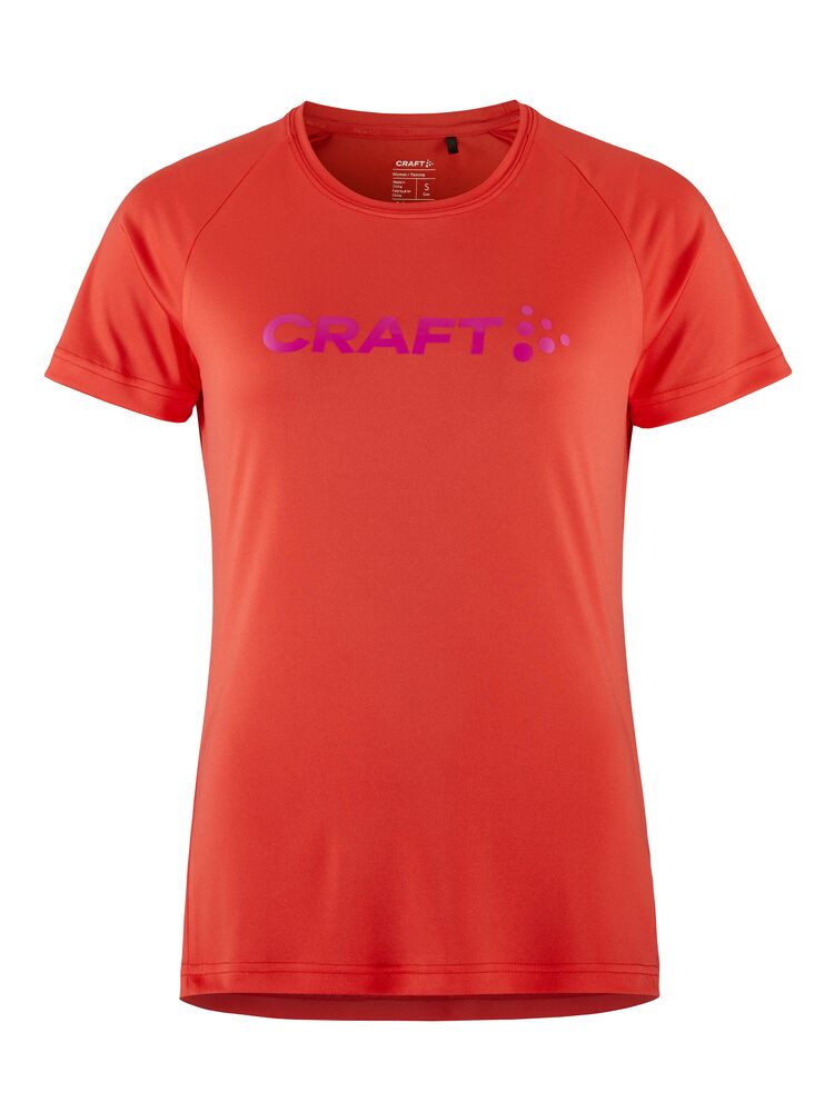 CORE Essence Logo Tee W från Craft i Inferno