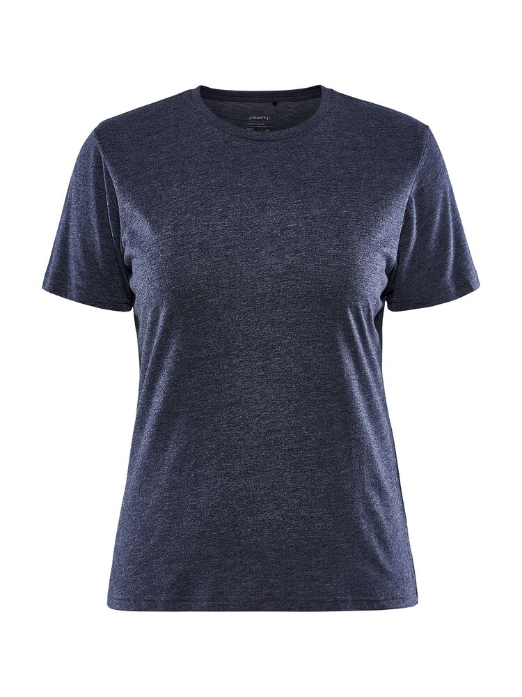 Merch Tri-Blend Tee W från Craft i Navy melange