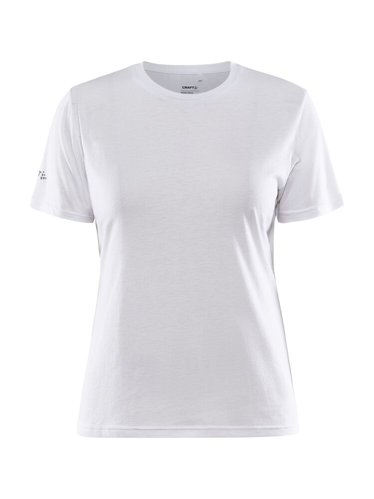 Merch Tri-Blend Tee W från Craft i White melange