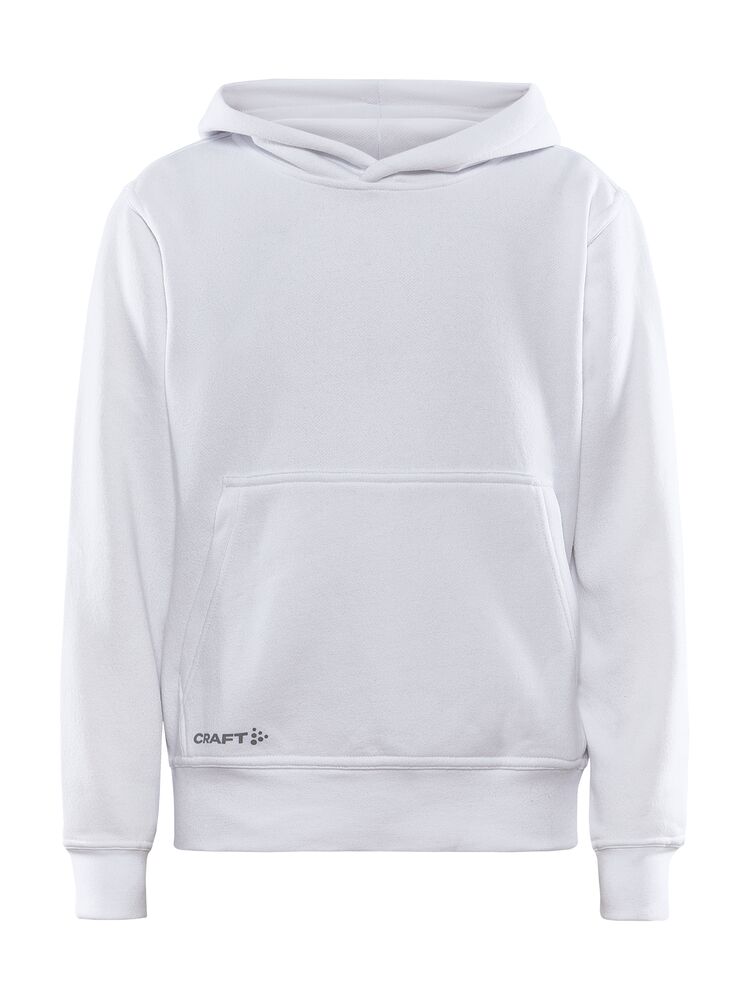 Merch Hoodie JR från Craft i Vit