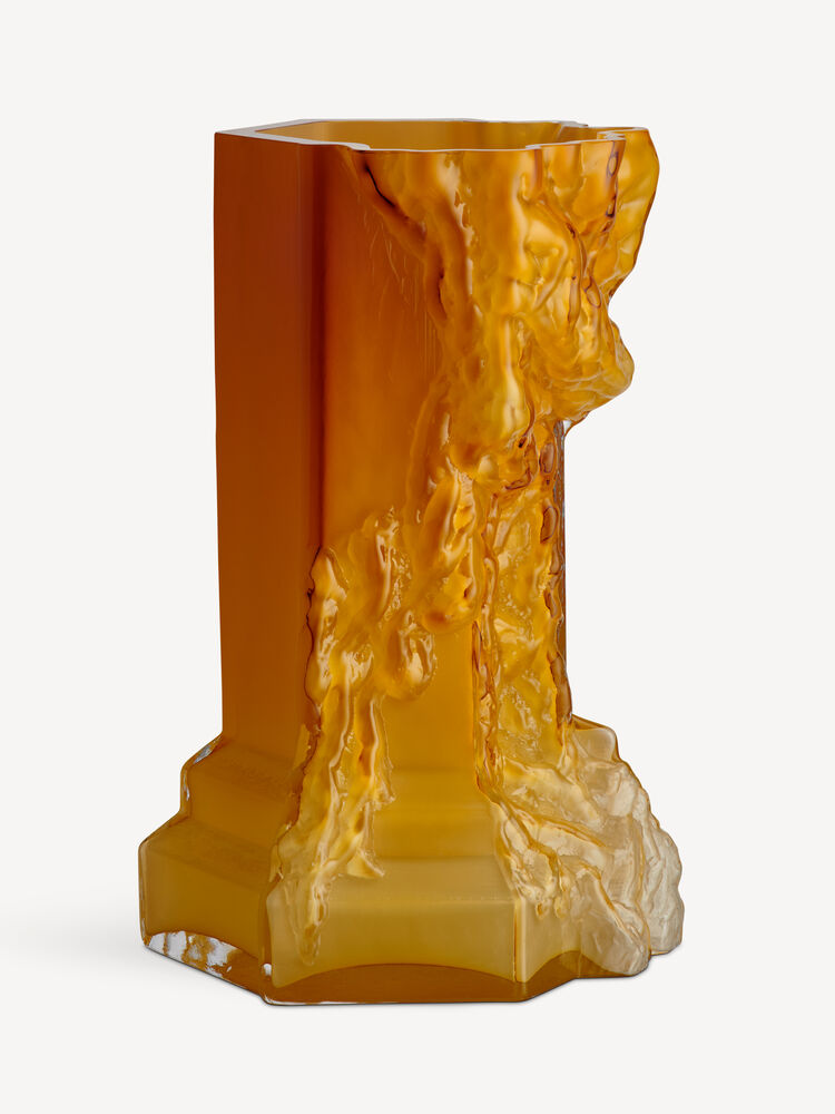 Rocky Baroque Vase Honey 350Mm