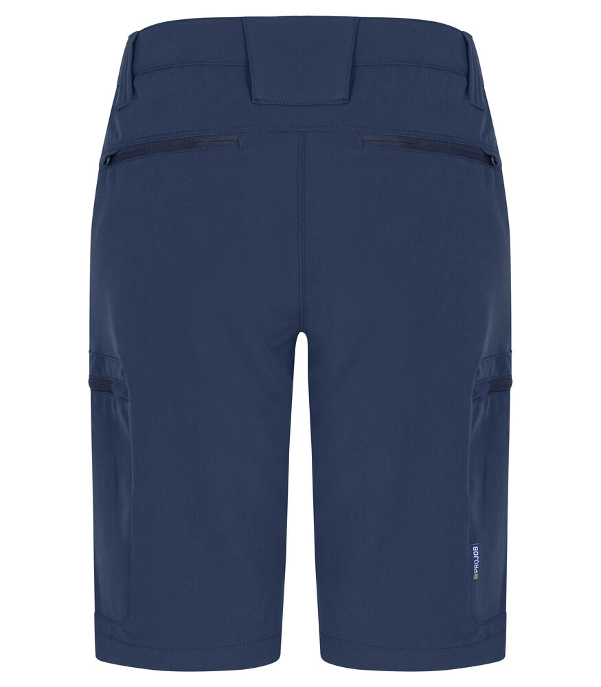 Projob 2561 SHORTS, FULL STRETCH, DAME - Navy Check [58] / C34