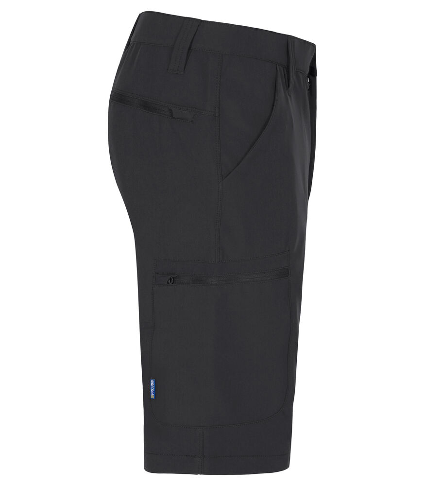 Projob 2560 SHORTS , FULL STRETCH - Black/Yellow [99] / C44