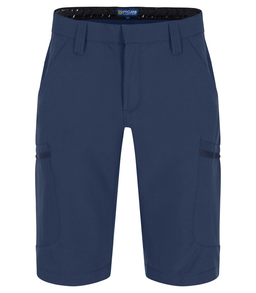 Projob 2560 SHORTS , FULL STRETCH - Navy Check [58] / C44