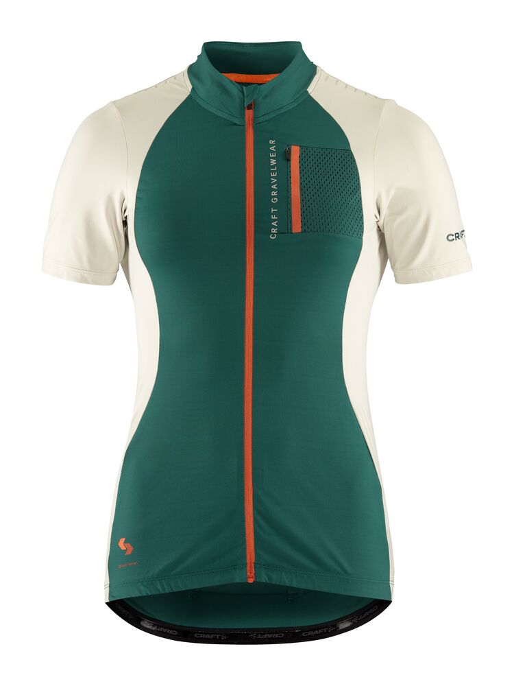 Craft ADV Gravel Ss Jersey W - Twig-Plaster [643214] / XS