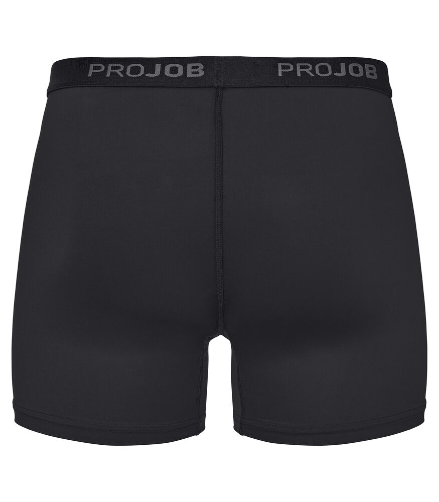Projob 3530 BOKSERSHORTS, FUNKTIONELLE, 2-PAK - Black/Yellow [99] / XS