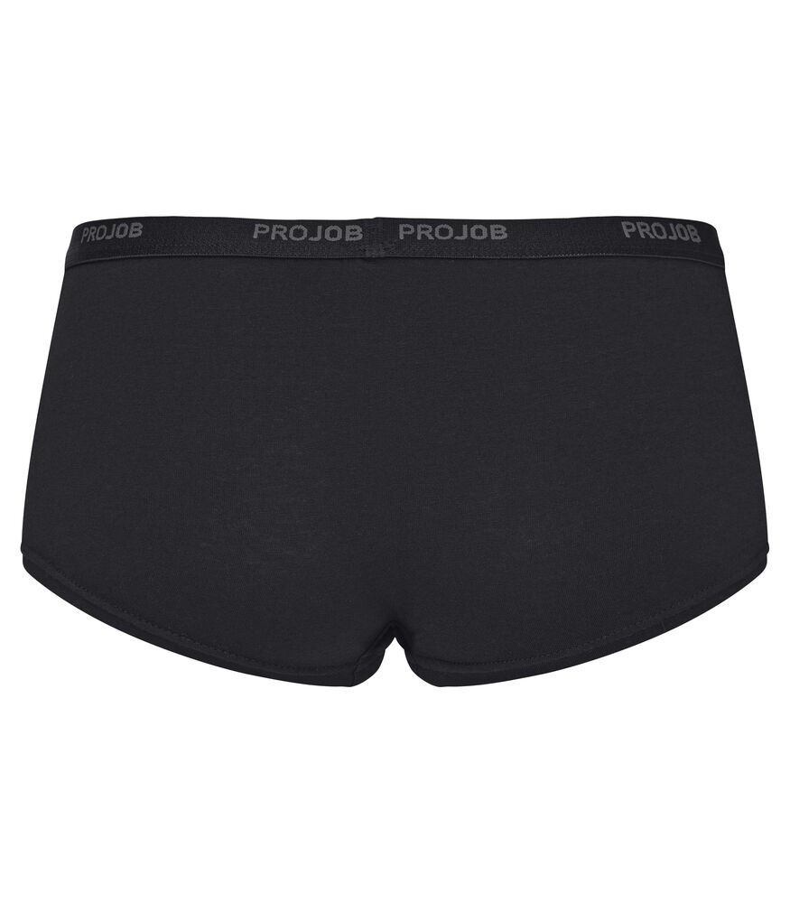 Projob 3532 HIPSTERS, DAME, 2-PAK - Black/Yellow [99] / XS