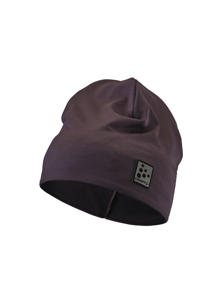 Microfleece ponytail Hat från Craft i Dk plum