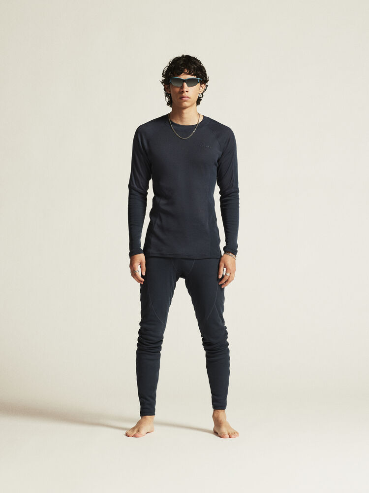 Craft CORE Warm Baselayer Set M - Blues/Dk Navy (retail) [375395] / XS
