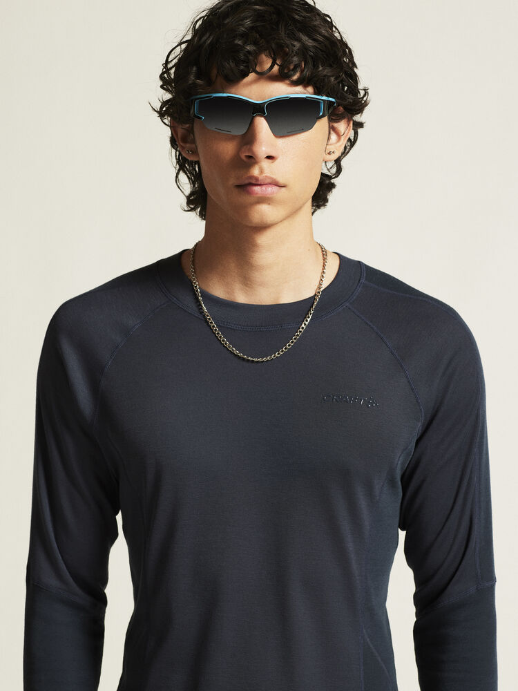 Craft CORE Warm Baselayer Set M - Blues/Dk Navy (retail) [375395] / XS