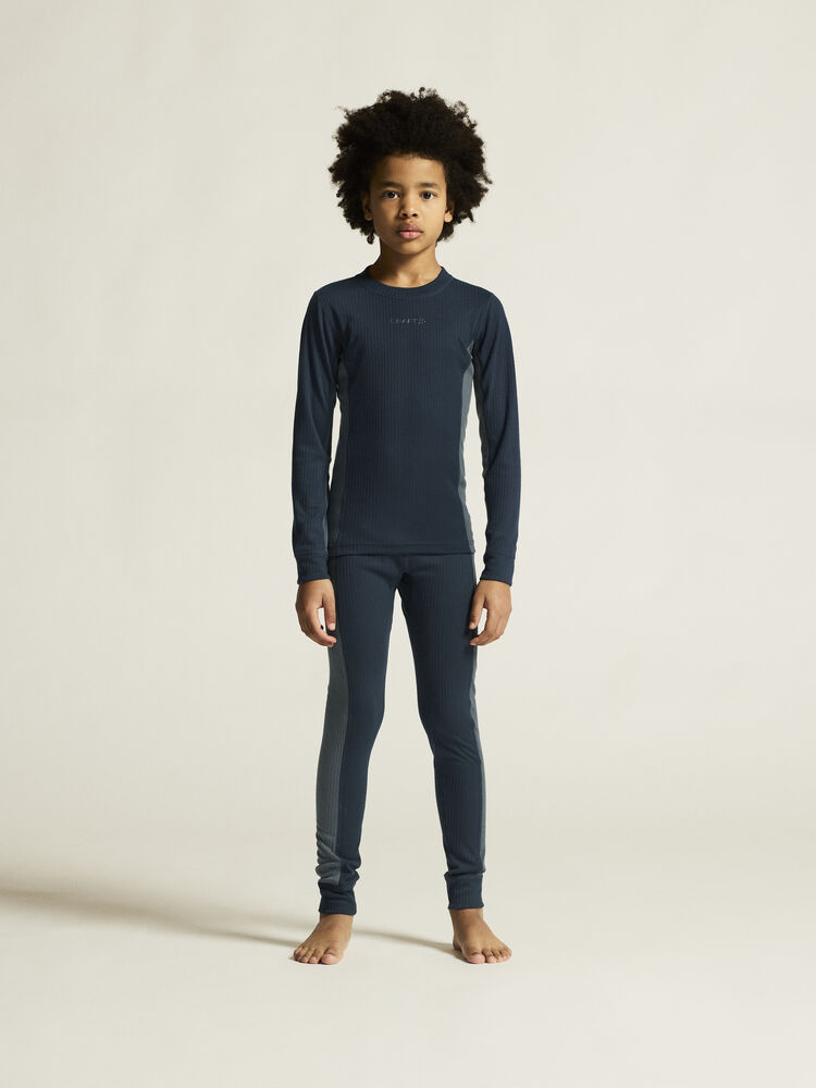 Craft CORE Dry Baselayer Set J - Blaze/Orion [396387] / 110/116