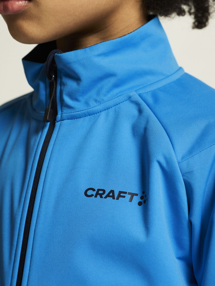 Craft Core Warm XC Jacket Jr - Blaze-Ray [396355] / 134/140