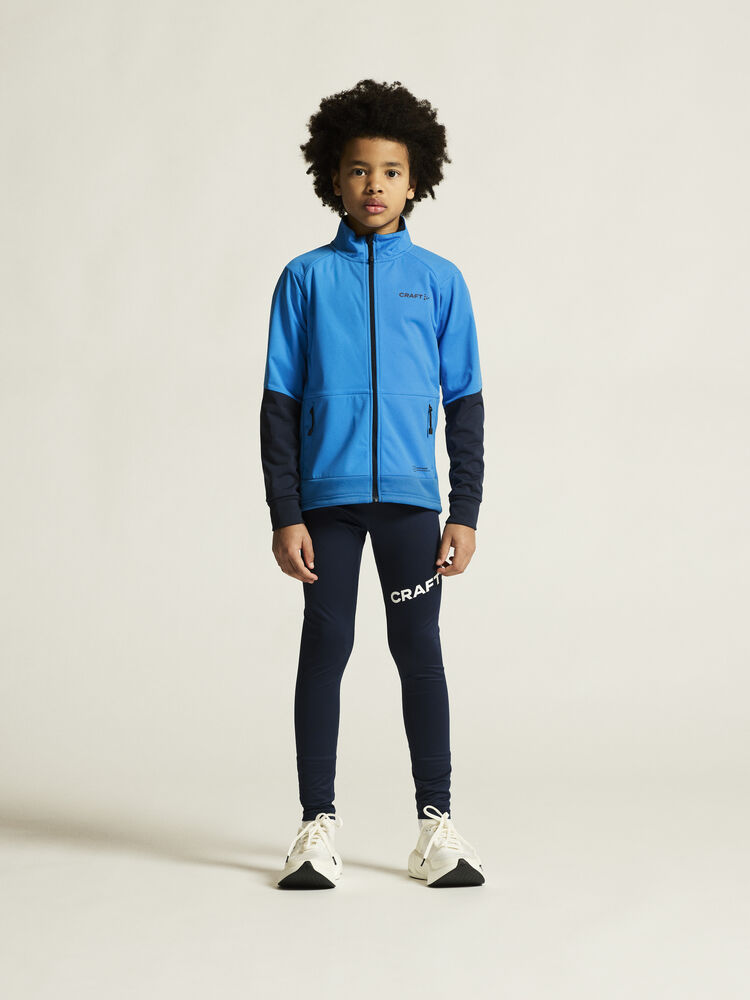 Craft Core Warm XC Jacket Jr - Blaze-Ray [396355] / 134/140