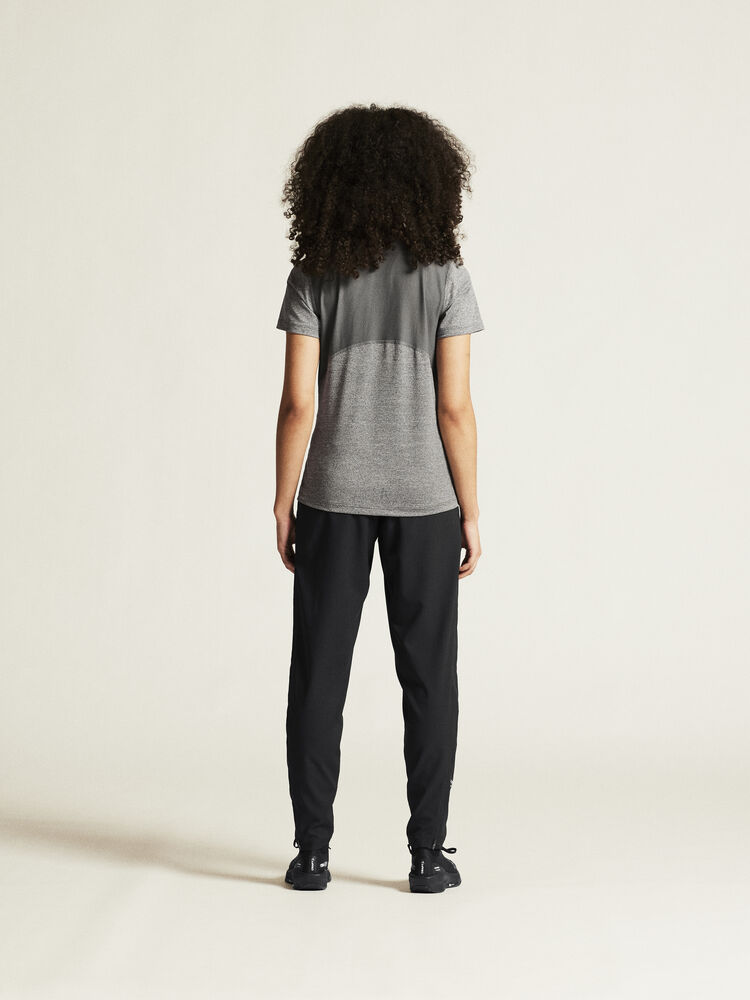 Craft ADV Essence SS Tee W - BLACK MELANGE [998000] / XS