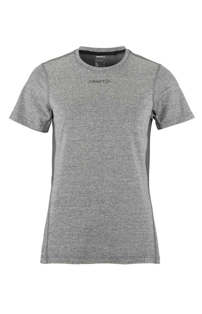 Craft ADV Essence SS Tee W - BLACK MELANGE [998000] / XS