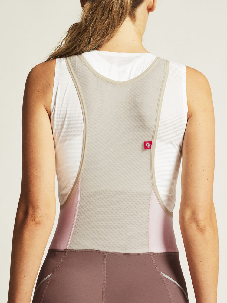 Craft ADV Endur Bib Shorts W - Rose Brown/Tofu [473905] / XS