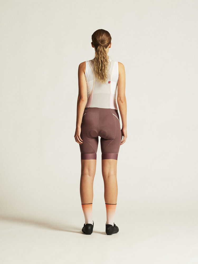 Craft ADV Endur Bib Shorts W - Rose Brown/Tofu [473905] / XS