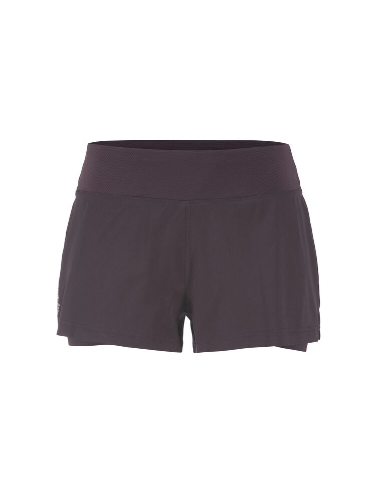 ADV Essence 2-in-1 Shorts W från Craft i Dk plum