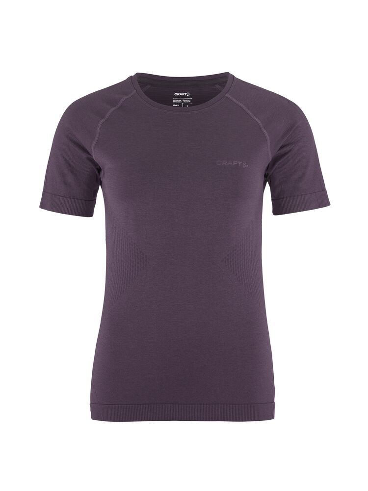 CORE Dry Active Comfort Ss W från Craft i Dk plum