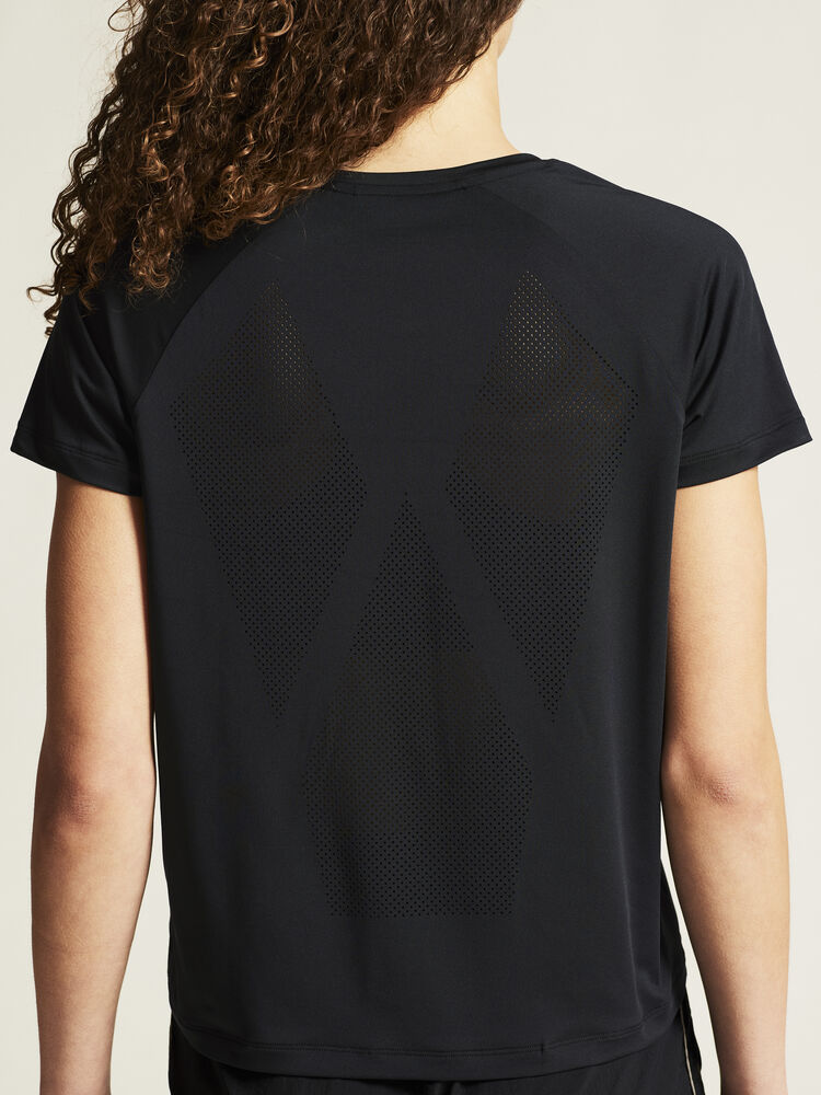 Craft ADV Tone Perforated Tee W - Black AW25 [999000] / XS