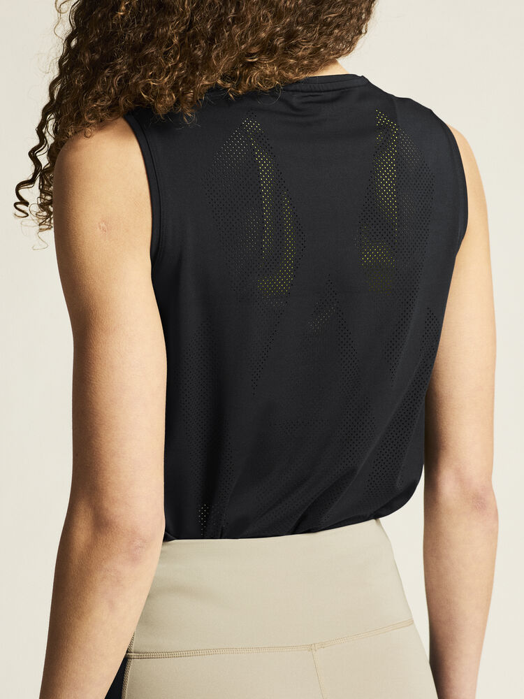 Craft ADV Tone Perforated Tank Top W - Black AW25 [999000] / XS