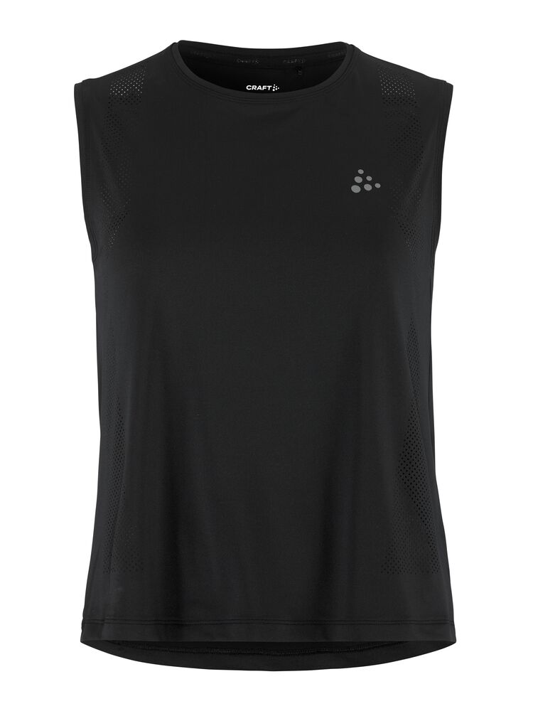 Craft ADV Tone Perforated Tank Top W - Black AW25 [999000] / XS