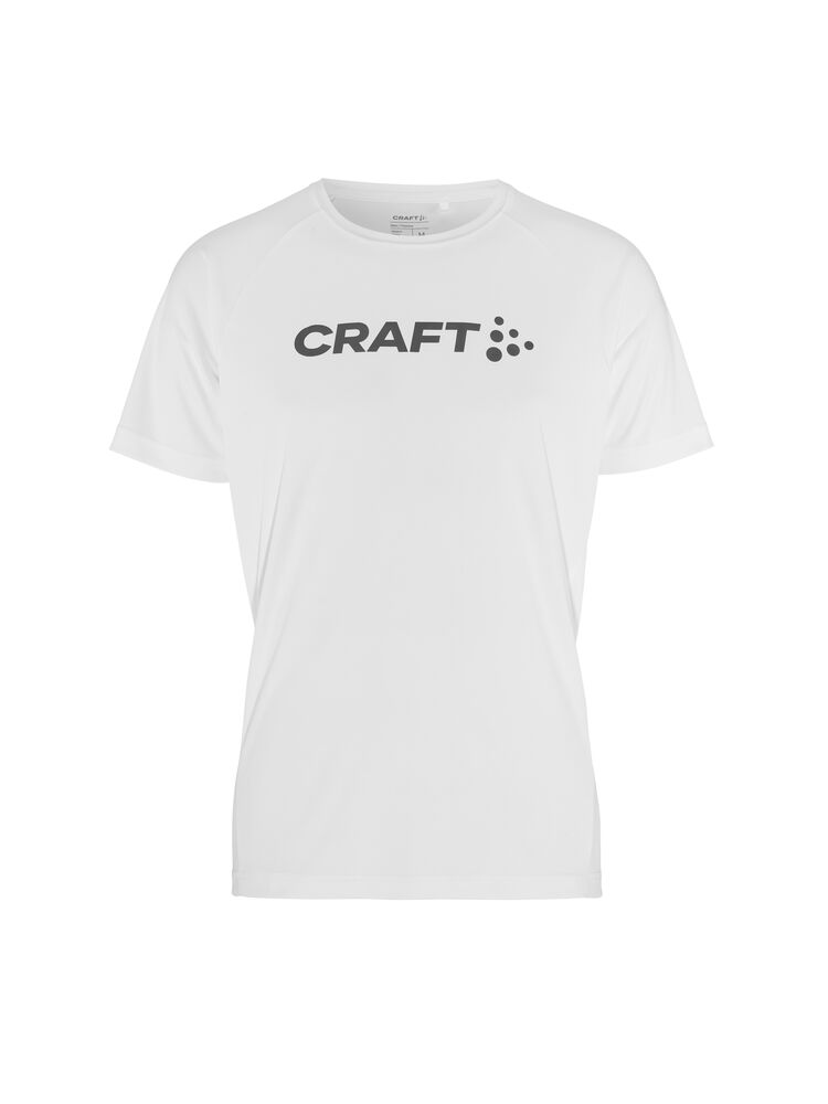 CORE Essence Logo Tee M från Craft i Vit/Granite