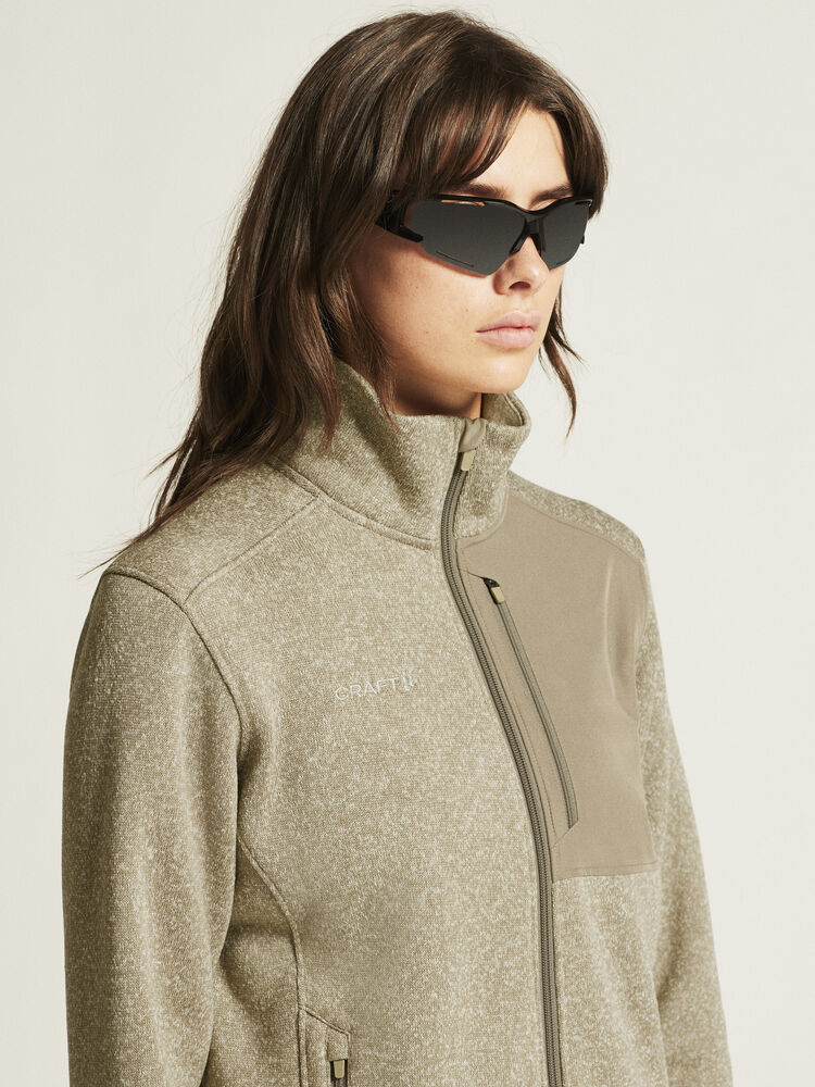 Craft ADV Explore Heavy Fleece Jacket W - Raw Melange [237200] / XS