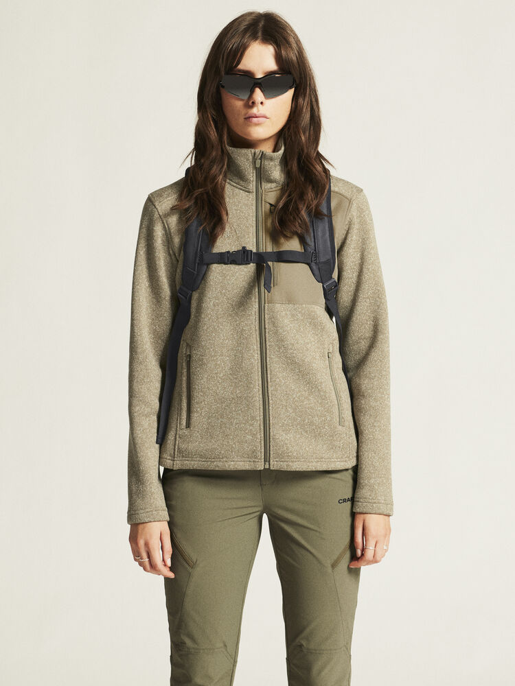 Craft ADV Explore Heavy Fleece Jacket W - Raw Melange [237200] / XS