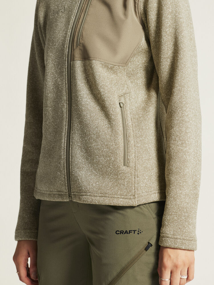 Craft ADV Explore Heavy Fleece Jacket W - Raw Melange [237200] / XS