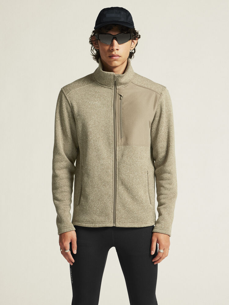 Craft ADV Explore Heavy Fleece Jacket M - Raw Melange [237200] / XS