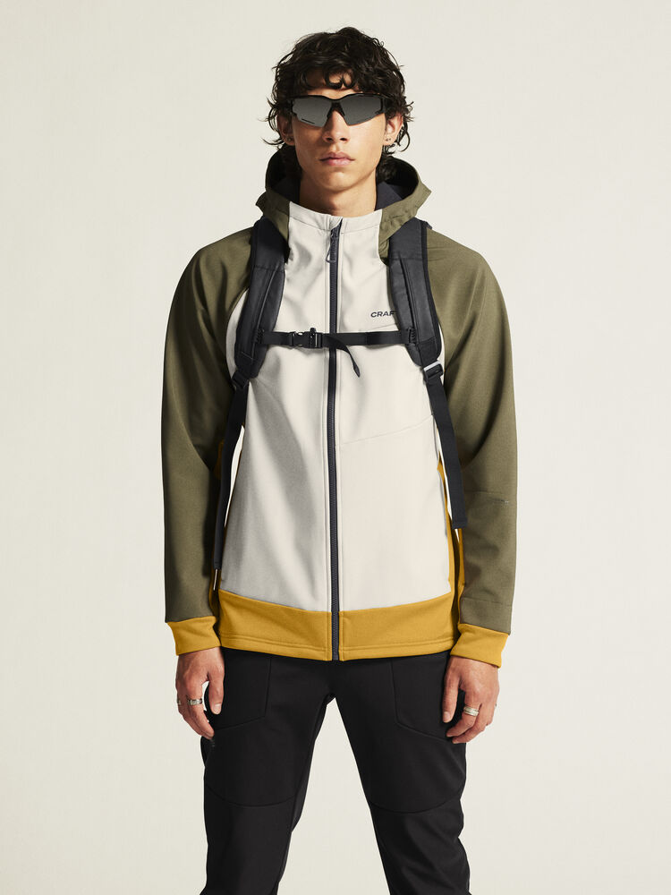 Craft ADV Backcountry Hybrid Jacket M - Plaster/Rift [214664] / XS