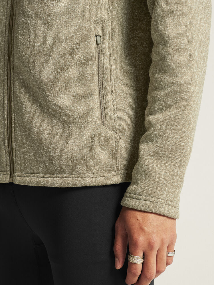 Craft ADV Explore Heavy Fleece Jacket M - Raw Melange [237200] / XS