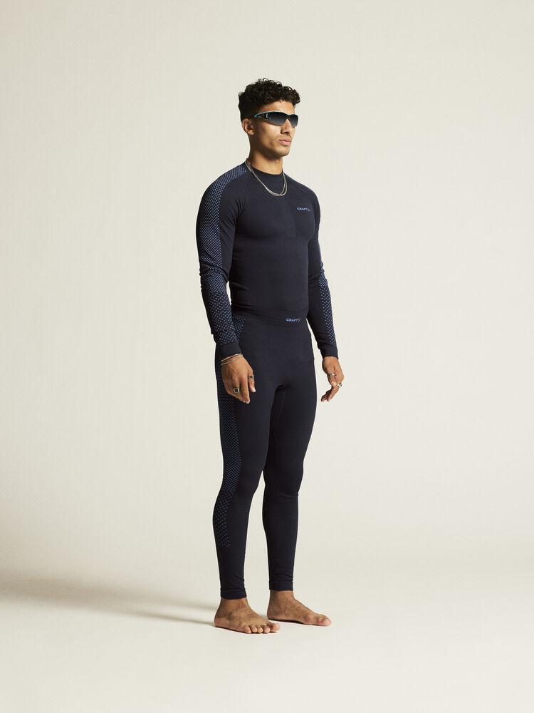 Craft ADV Warm Intensity LS M - Blaze/Royal [396345] / S