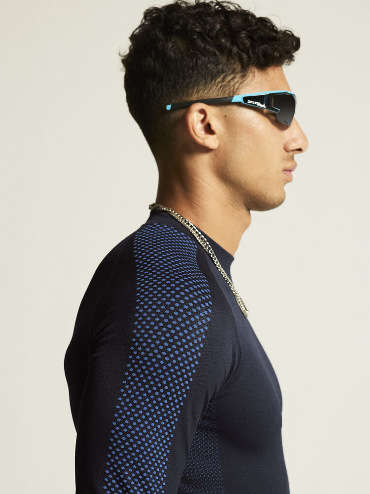 Craft ADV Warm Intensity LS M - Blaze/Royal [396345] / S