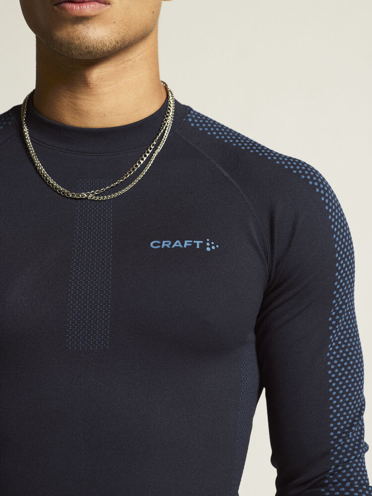 Craft ADV Warm Intensity LS M - Blaze/Royal [396345] / S