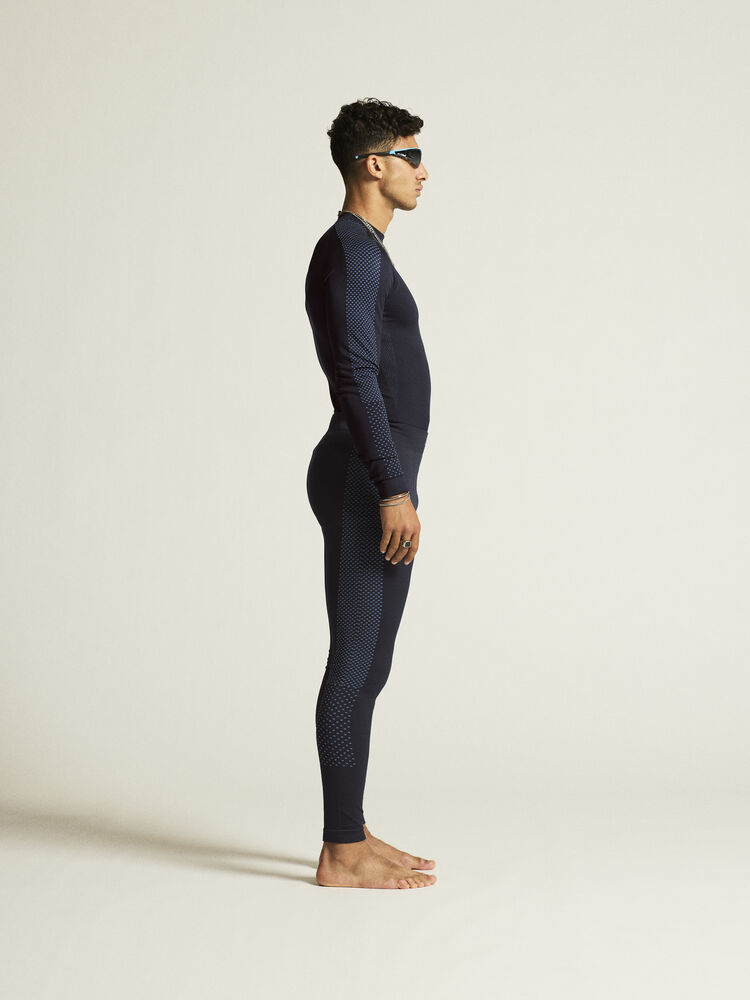 Craft ADV Warm Intensity LS M - Blaze/Royal [396345] / S