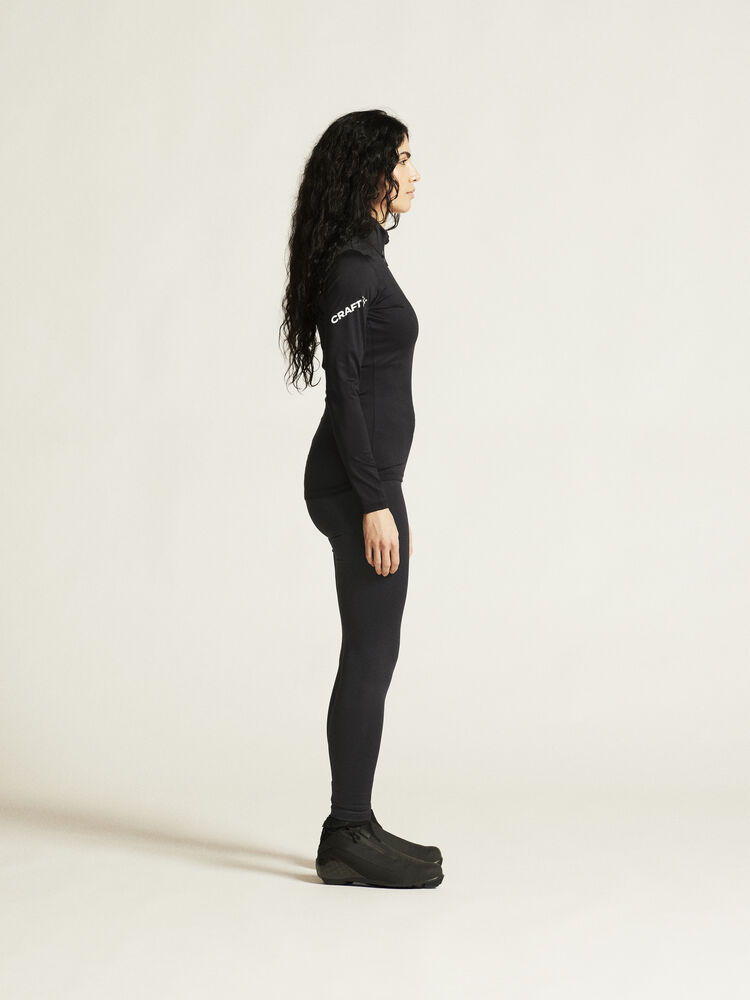 Craft ADV Nordic Club Tights W - Black/White AW25 [999900] / XS