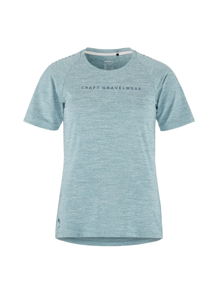 Craft ADV Gravel Ss Tee W - Aquatic [361000] / XS